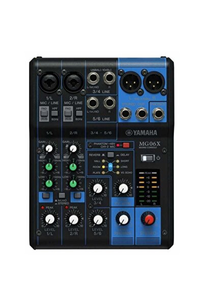 Yamaha Mg06x 6 Kanal Deck Mikser