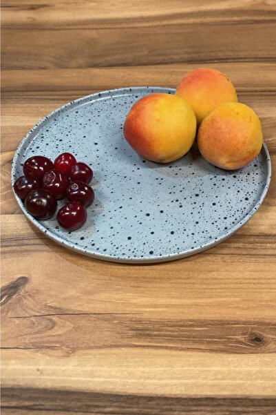 Kütahya Porselen Rotondo Servis Pasta Sunum Tabağı 3 Lü