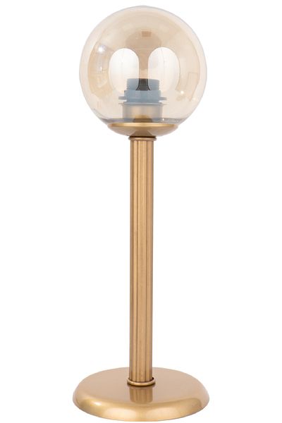 MINIMAL ETICARET VE BILGI TEKNOLOJILERI Line Balloon Golden Lampshade