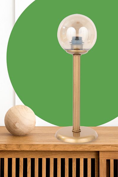 MINIMAL ETICARET VE BILGI TEKNOLOJILERI Line Balloon Golden Lampshade