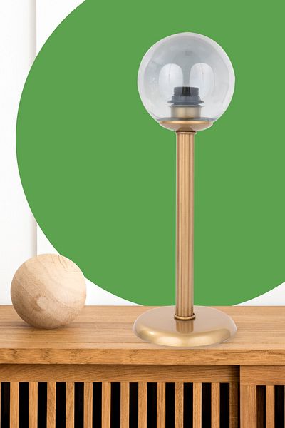 MINIMAL ETICARET VE BILGI TEKNOLOJILERI Line Balloon Golden Lampshade