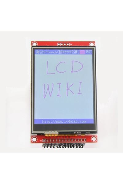 Genel Markalar 3.2” 320x240 Lcd Tft Modül Dokunmatik Ilı9341 Spı Ekran Sd Soket Touch Arduino Raspberry Pi