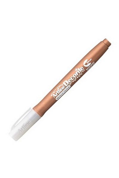 Artlines Bronze Brush Tip Decoration Pen