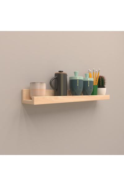 RAFKESTİR Setli Duvar Rafı 200 Cm Akçaağaç ( Mat )