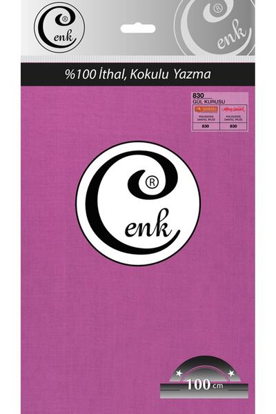 Cenk Culoare uni 100 cm scris în pungă - 0301 - 830