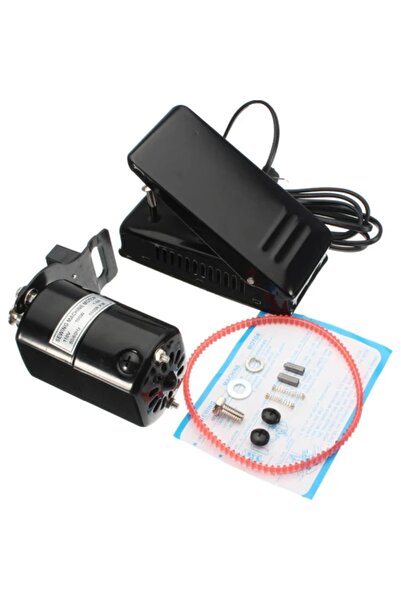 Set Dikiş Makineleri Ev Tipi Aile Dikiş Makine Motoru Ve Sac Pedalı 120 Watt(...