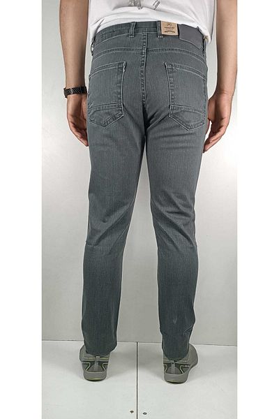 Bomonti Ανδρικό εύκαμπτο τζιν παντελόνι Khaki Classic