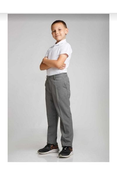 FERRY BUTİK Waist Elastic Fabric School Trousers