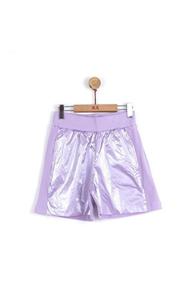 nk kids Nm52326 Kız Çocuk Parlak Şort