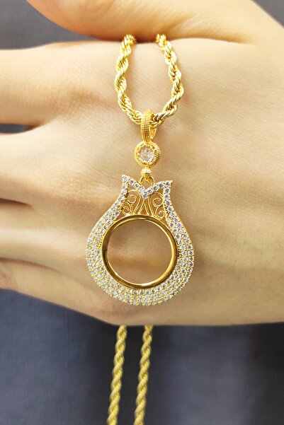 Ceylin Gold Altın Kaplama Çeyrek Cerçeve