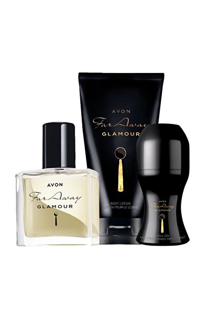 AVON Far Away Glamour Edp 30ml Bayan Parfüm 3lü Set