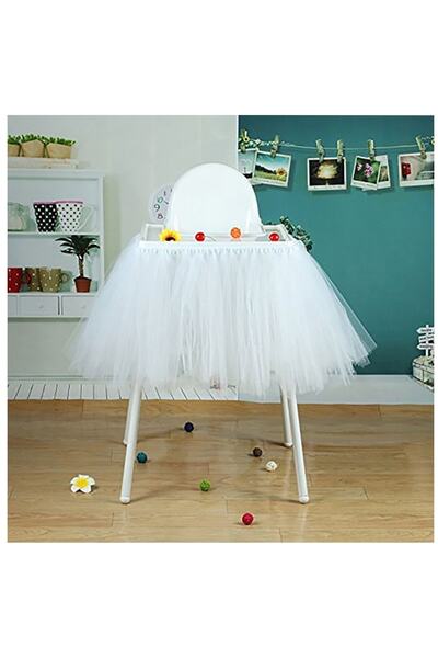 bbays new trend عيد ميلاد، تنورة توتو للطاولة، تنورة توتو للكرسي العالي 75 سم...