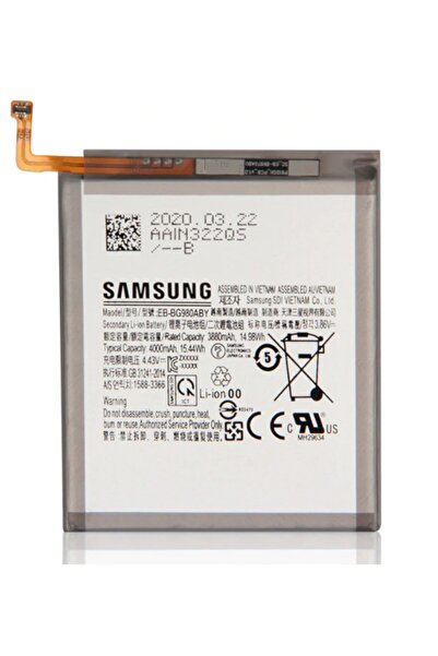 Samsung Galaxy S20 Ultra Batarya Pil Eb-bg988aby 5000 Mah