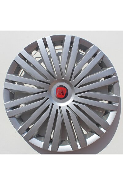 Fiat Albea 13"inç Kırılmaz 4 Adet 1 Takım Gri Jant Kapağı Seti