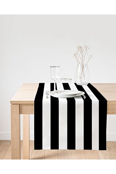 Realhomes Alb-negru cu dungi decorative design special din piele intoarsa