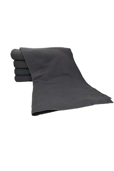ecottonworks Anthracite Color Fleece Shawl 5 Pieces