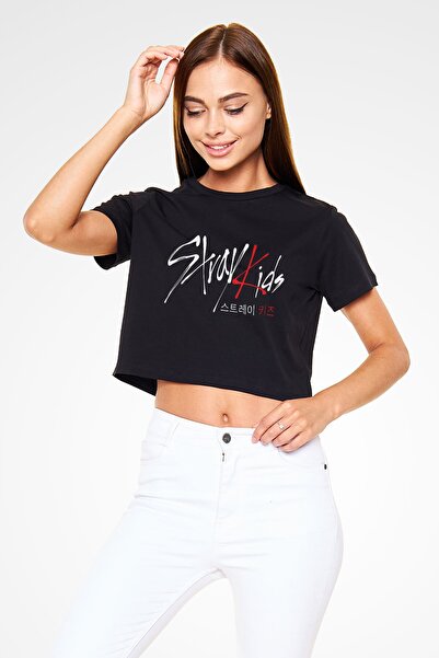 Adrift Tricou negru K-pop Stray Kids