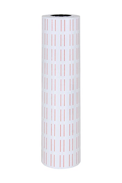 Janissary 10 Rulo Beyaz Fiyat Etiketi, 500 Adet Etiket, (mx-5500, M5500, Hg979) Modellerine Uygundur