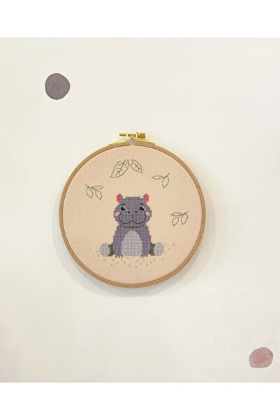 goblenkanaviçe Kanaviçe Kit Su Aygırı