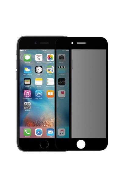 BİNANO واقي شاشة سيراميك مطفي لهاتف آيفون 7/8/se 2020 باللون الأسود