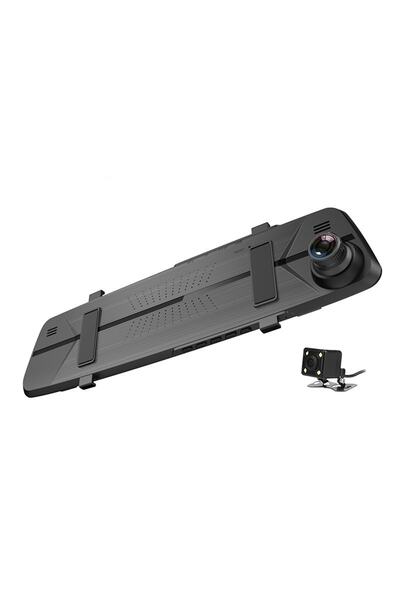Wevolt Mb-600 Fullhd Araç Içi Yol Kayıt Geri Görüş Park Kamerası. Gece Görüş Dikiz Ayna Kamera. Araç Kamera