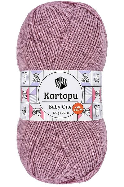 Kartopu Baby One Μη τριχωτό Baby Wool Dusty Rose K1763