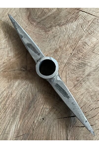 BC N Dövme Çelik Çift Agız Sivri Kazma Madenci Kazması Mini Kazma 30cm