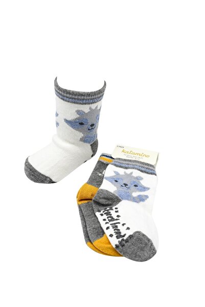 Katamino Baby Boy Non-Slip Forest Friend Socks| K44038-3