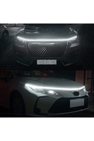 Genel Markalar Citroen C4 Picasso Uyumlu Kaput Altı Kaput Üstü Led 150 Cm Beyaz