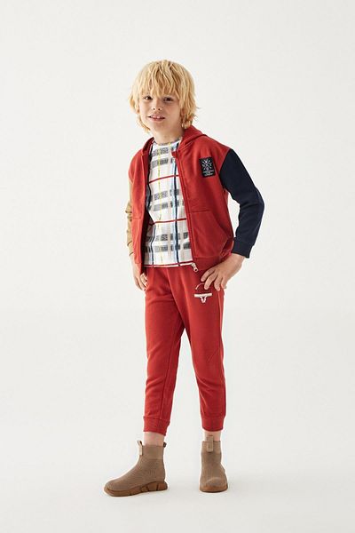 Nebbati Tile-Trainingsanzug für Jungen 22pfwnb3426