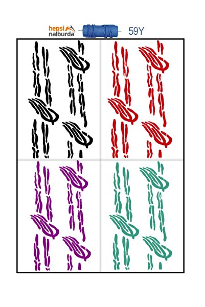 PLUS PROLİNE Desenli Boya Rulosu 059y