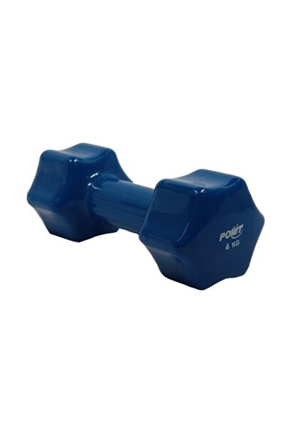 Povit 4 Kg X 1 Adet Vinyl Dambıl Lacivert Demir Dambıl Lks058