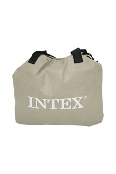 Intex Queen Deluxe Inflatable Mattress with Double Electric Pump 152x42x203cm