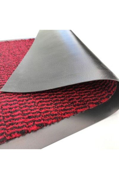 tiritoğluhome Dehumidifying Mat 60x90 Non-Slip Base Red Color (with Four Corners Elastics)