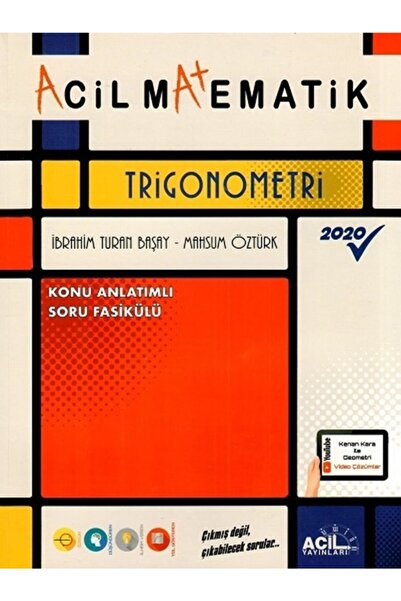 Acil Yayınları Ayt Acil Matematik Trigonometri Yeni 2021