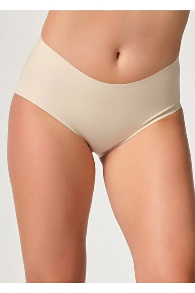 Emay Жіночі трусики з лазерним вирізом кольору шкіри 2702