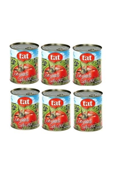 Tat Domates Salçası 830 gr 6'lı Set