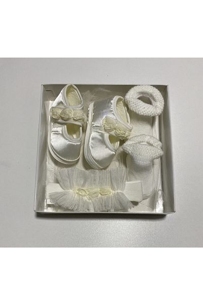 Yumese Set of 3 Floral Booties
