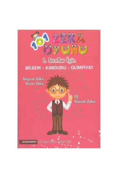Altın Nokta Yayınları Altın Nokta 1. Sınıf 101 Zeka Oyunu Olimpiyat Kitabı