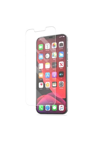 Ally Mobile Iphone 12 Pro Max 6.7 Matte Hd Tempered Cam Ekran Koruyucu - Şeffaf