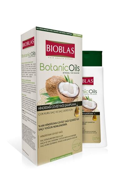 Bioblas Botanicoils Coconut Oil Shampoo - 360 Ml, for Very Dry Hair