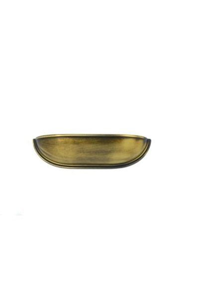 bablife Luxury Dish Sandal Handle 96mm Antique Yellow Drawer Cabinet Furniture Handles