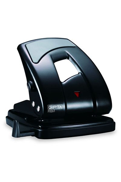Gıpta Perforator Metalic 40 Sheet Capacity Black F0261