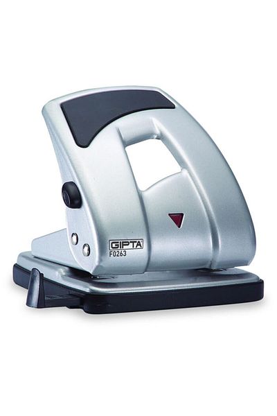 Gıpta Perforator Metalic 40 Sheet Capacity Silver F0263