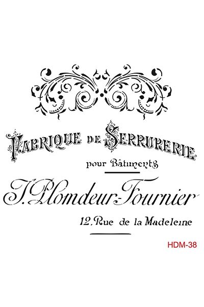 Cadence Hdm38 Home Decor Midi Stencil (25x25)