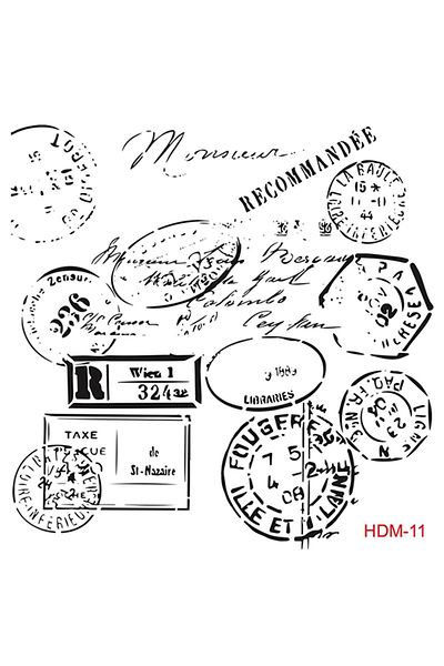 Cadence Hdm11 Home Decor Midi Stencil (25x25)