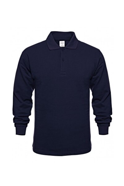 RELAXIA Ανδρικό φούτερ με λαιμόκοψη πόλο