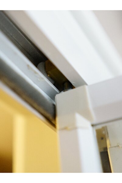 Magnettasarım Akordiyon Kapı Alüminyum Beyaz (10 Kanat)