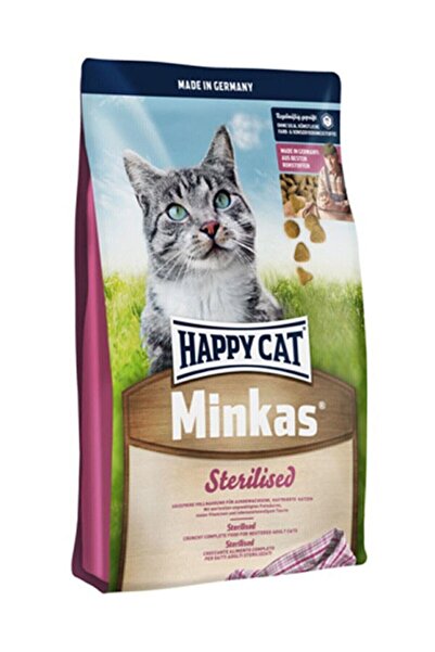 Happy Cat Minkas Sterilised Kısırlaştırılmış Yetişkin Kedi Kuru Mama 1,5 Kg