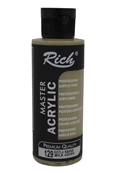 Rich Sütlü Kahve Master Akrilik Boya 120 cc
